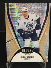 2025-26 Upper Deck Allure Gold Glitter Bomb Shane Wright  155/199 #21 - Kraken