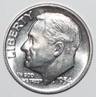 1954 D Roosevelt Dime CHOICE BRILLIANT UNCIRCULATED (K239)