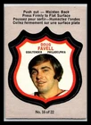 1972-73 O-Pee-Chee Player Crests #16 Doug Favell