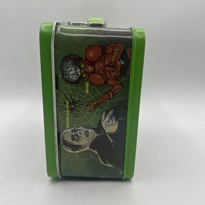 SF・ファンタジー・ホラー 1979 Universal Movie Monsters Lunch Box Universal Movie Monsters 1979 Vintage Metal Lunchbox and Thermos