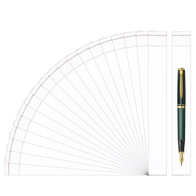 Long Self Sealing Cellophane Bags 1x8 Inches 100 Pcs Clear Bags 2mil Resealab...