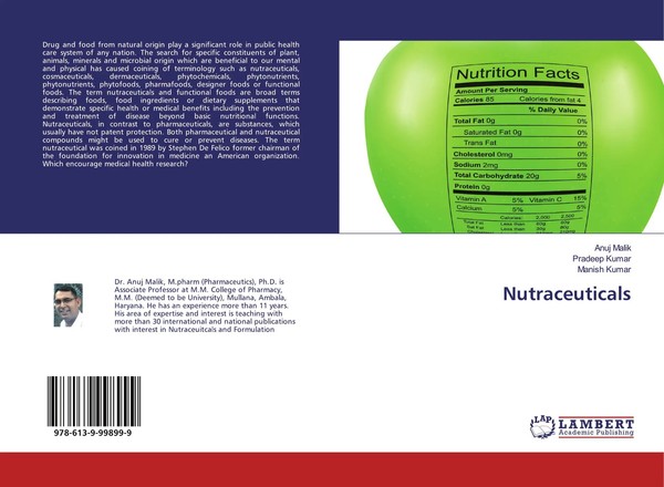Anuj Malik (U. A.) | Nutraceuticals | Taschenbuch | Englisch (2019) | 52 S.-image
