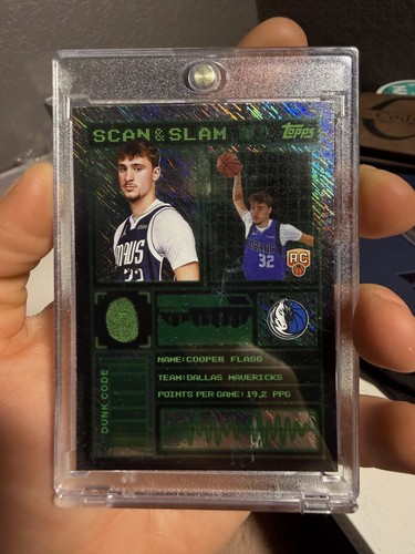Cooper Flagg [Surge] #SS-26 2025 Topps Scan and Slam card