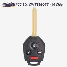 Remote Key Fob Cwtb1g077 H Chip For Subaru Impreza Ascent Crosstrek Forester Remote Key Fob Cwtb1g077 H Chip For Subaru Impreza Ascent Crosstrek Forester
