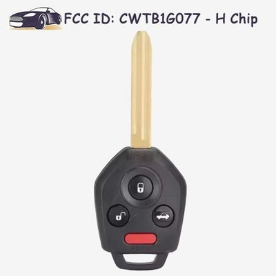Remote Key Fob CWTB1G077 H Chip for Subaru Impreza Ascent Crosstrek Forester