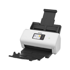 Image of Brother Desktop Document Scanner USB 3.0 Ethernet or Wi-Fi (ADS4550WZU1)