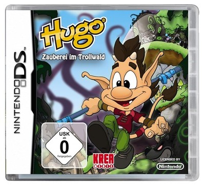 Nintendo DS Hugo Zauberei im Trollwald Game Spiel Videospiel Videogame