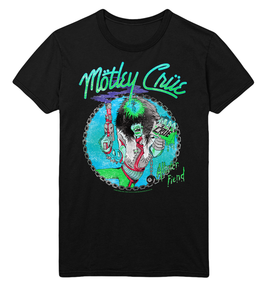 Motley Crue Turquoise Allister Jumbo Print T Shirt EBay motley-crue-turquoise-allister-jumbo-print-t-shirt-ebay
