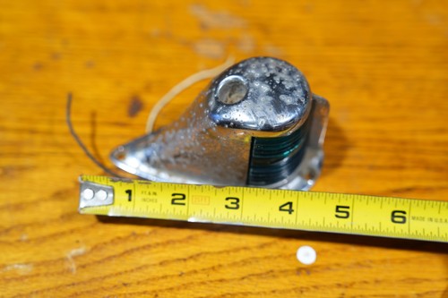 Vintage Perko Boat Navigation Bow Light chrome handles rope tie Parts Lot - Afbeelding 15 van 15
