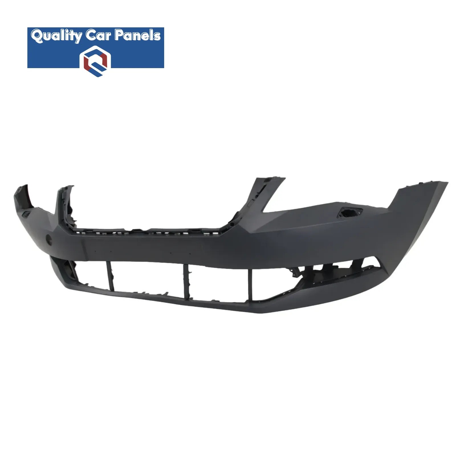 Front Bumper Primed With Washer Holes No PDC Holes Fits Skoda Superb 2015 - 2019