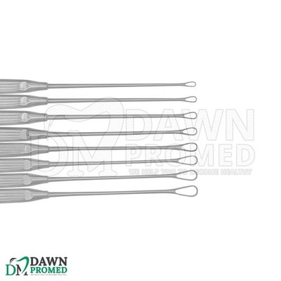 Sims Uterine Curettes 8 Pcs Set 11'' Sharp Blade 00 0 1 2 3 4 5 6 Instrument