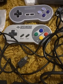 Super Nintendo Super Famicom Edition Classic Mini w/ Box 8bitdo Controllers