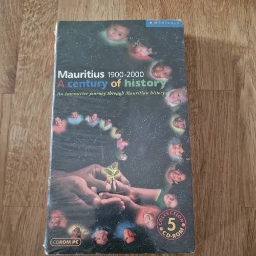 MAURITIUS 1900-2000 A CENTURY OF HISTORY PC ROM RARE (New & Sealed)