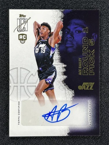2025 Topps Signature Ace Bailey Base (RAW)