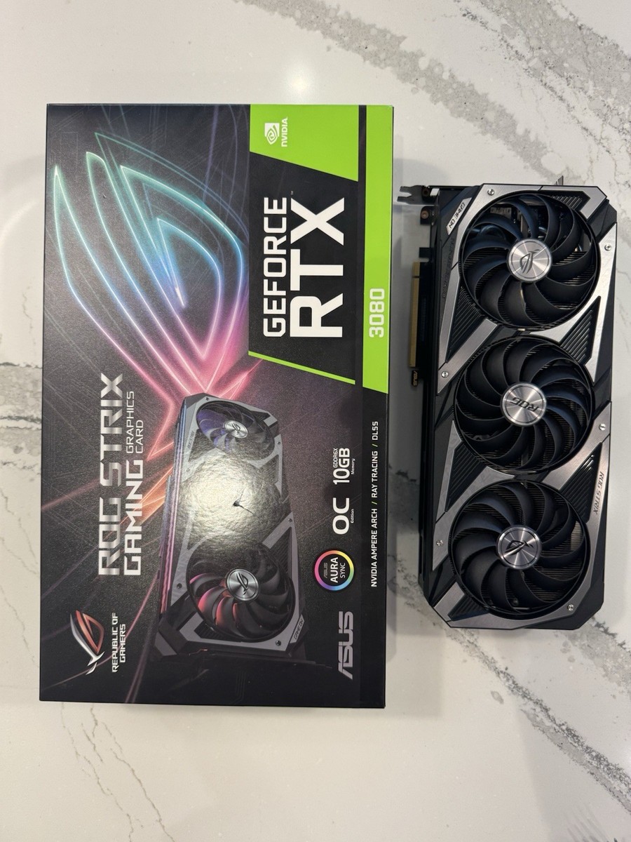 Buy ASUS ROG Strix GeForce RTX 3080 OC 10GB GDDR6X Graphics Card
