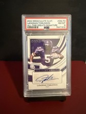 2022 Immaculate LaDainian Tomlinson All Time Greats Autograph/49 TCU Chargers