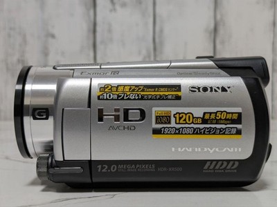 Handycam HDR-XR500V （シルバー）［美品］ Sony HDR-XR500V Handycam Video Camera Recorder Color Silver