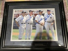 New York Yankees SIGNED Photo - Framed