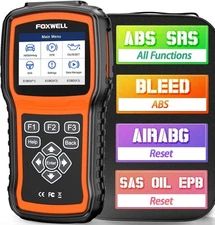 FOXWELL NT630 Plus Bidirectional SRS ABS Bleeding Oil OBD2 Diagnostic Scanner