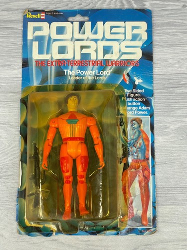 Figura Power Lords Leader / Adam, Completa, Vintage Revell 1982 - Imagen 6 de 17