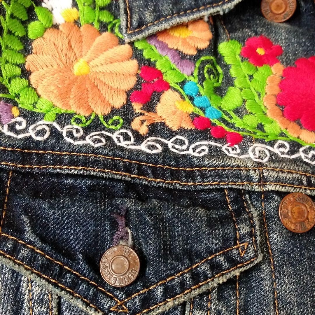 Denim & Supply Ralph Lauren Denim Jacket with Floral