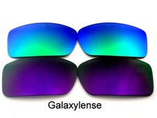 Galaxy Replacement Lenses For Oakley Gascan Green Purple Polarized 2 Pairs