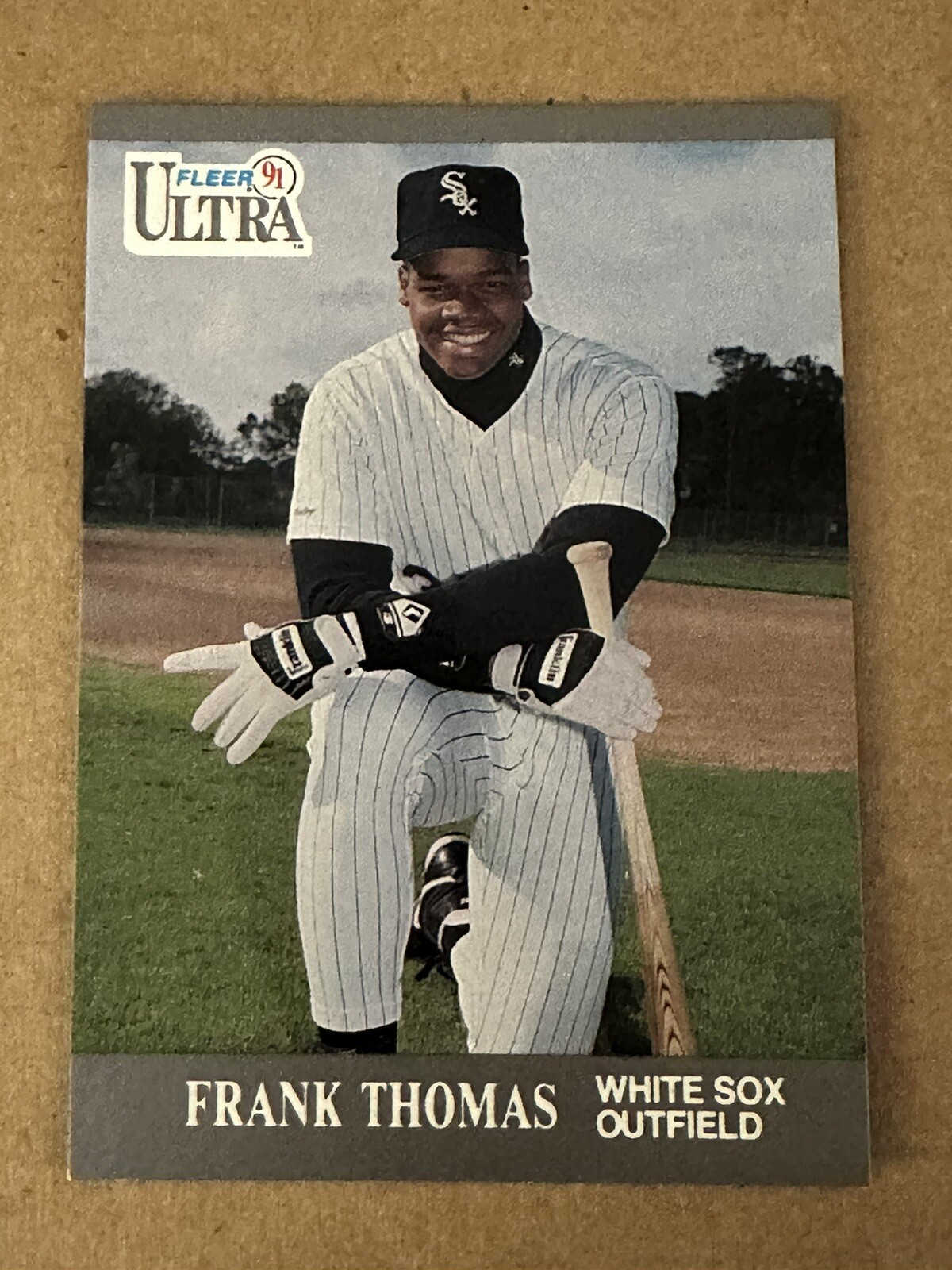 1991 Fleer Ultra #85 Frank Thomas Chicago White Sox HOF