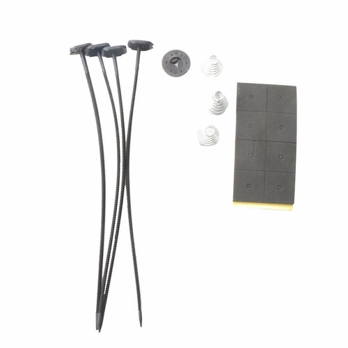 Par de ventiladores de refrigeración delgados de radiador eléctrico negro universal de 7 pulgadas con 10 aspas nuevos - Imagen 6 de 6