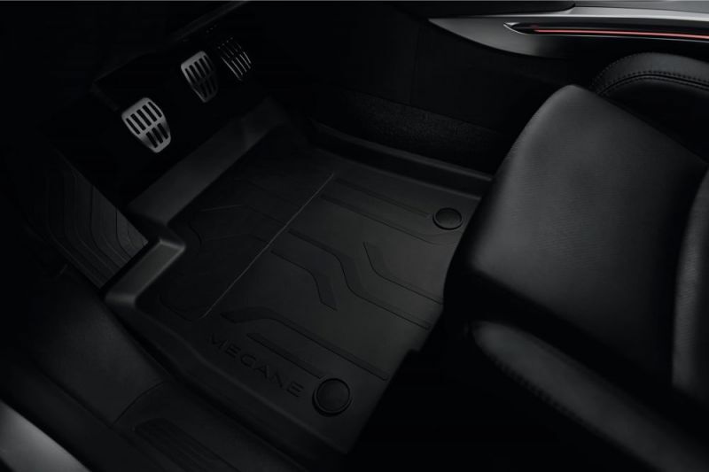 Tapis de sol caoutchouc Renault Megane IV E-Tech - Finie la moquette sale, pack 4 pièces