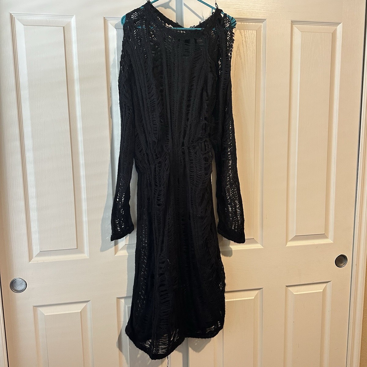 aje crescent knit midi dress Breeze Knit Midi Dress-PALE BLUE / XXS main image 0