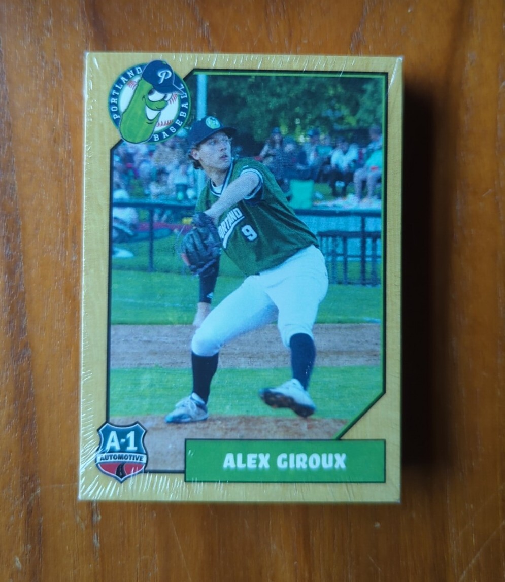 Unopened pack of 2022 Portland Pickles Baseball Cards eBay