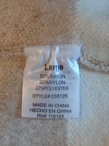 Cálido y acogedor estilo de vida abierto cárdigan poncho para mujer talla grande - Imagen 4 de 5