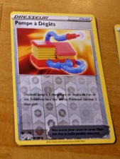 POKEMON LOST ORIGINAL FRENCH CARD REVERSE CARD Damage Pump 156/196 FR NM