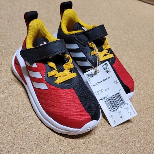 Adidas Kleinkind Größe 7K FortaRun Mickey I Laufen Turnschuhe Disney Neu ohne Karton Baby 23,5 - Bild 6 von 10
