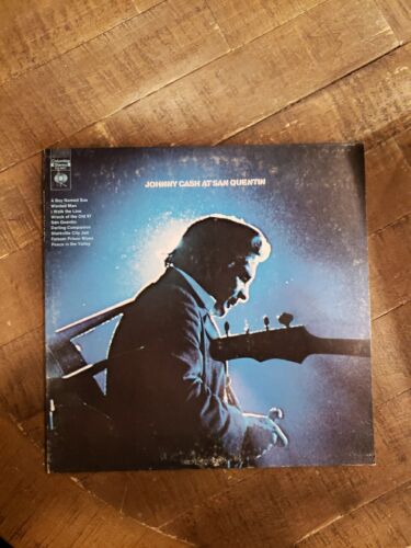 Johnny Cash At San Quentin Vinyl Columbia CS9827 VG  - Photo 1/6