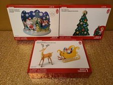 NEW - Set of 3 Creatology Craft Kits Winter Sleigh, Santa Sleigh, Felt Tree 