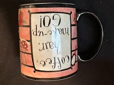 Coffee Mug by Dan DiPaolo Coffee, Hair, Make-Up, GO! Gift Box Lang Mugs 12oz