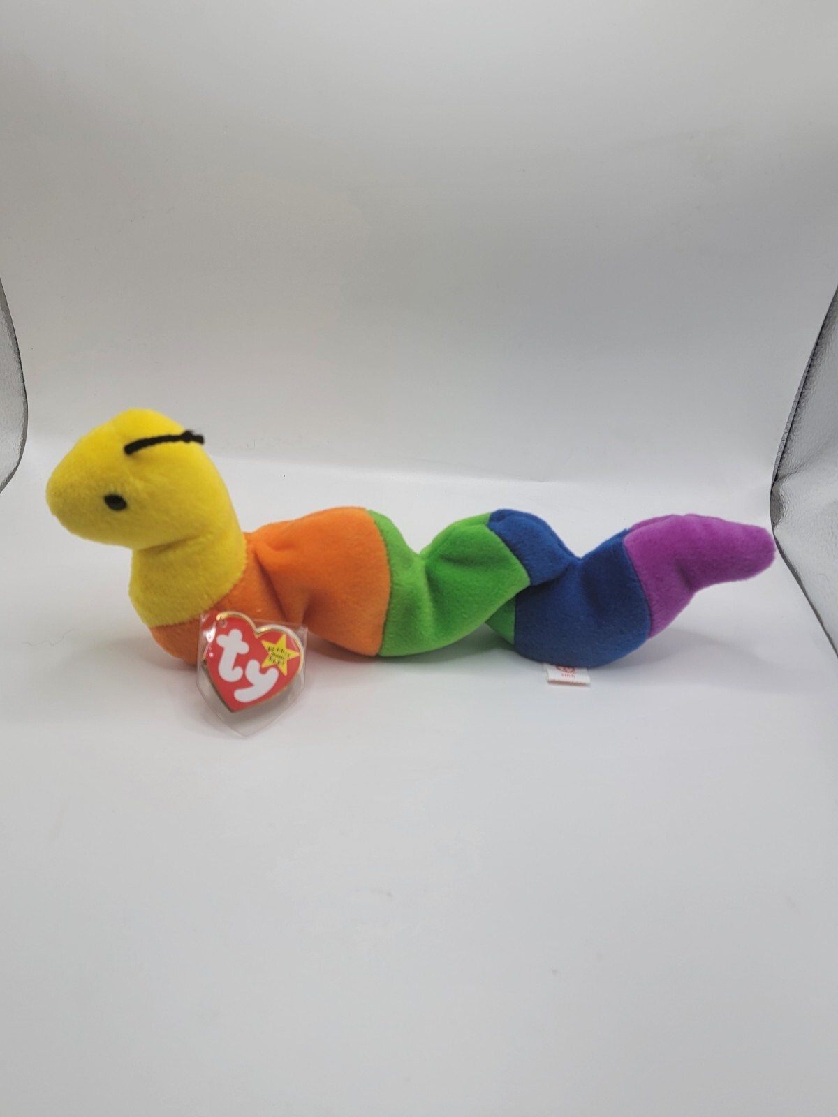 9/3/1995 TY Beanie Babies INCH Worm Caterpillar Bean Bag Plush eBay