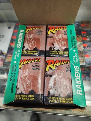 SF・ファンタジー・ホラー Topps Raiders Of The Lost Ark 36 Pack SF