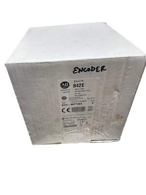 NEW Allen-Bradley 842E-MIP12BA Ethernet / IP Encoder  **SALE**