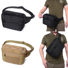 Tactical Molle Waist Pack Military Fanny Packs Hip Belt Bag Organizer for Riding