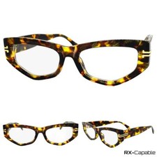 Women's Classic Elegant Retro Cat Eye Clear Lens EYE GLASSES Thick Leopard Frame