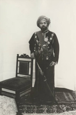 His Highness Sir Seyyid Faisal Bin Turki - Sultan Of Muscat 1897 4x6 PHOTO
