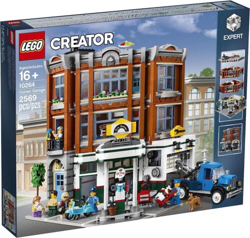 LEGO 10264 Icons Corner Garage - Creator Expert 2.569 pcs Retired set - Picture 3 of 6