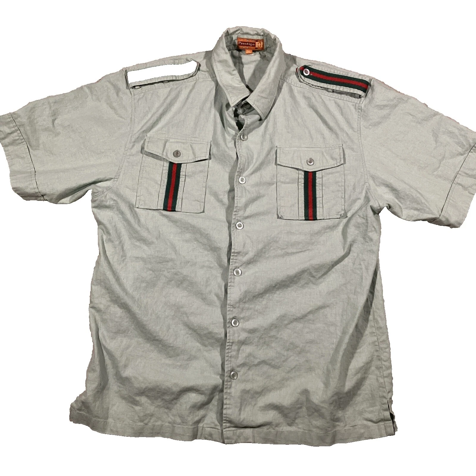 Prestige Striped Casual Button-Down Shirts for Men