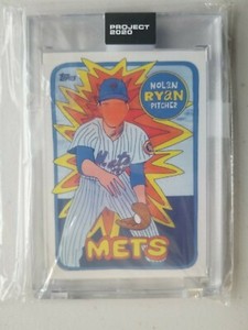 Topps Project 2020 #214 Nolan Ryan Fucci low print run 2891