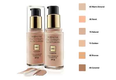 Max Factor Face Finity 3 in 1 SPF20 Schutz Primer Corrector Foundation