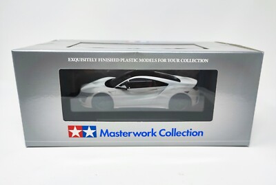 タミヤ マスターワークコレクション No.158 1/24 NSX ホワイト Tamiya Masterwork Collection 1/24 NSX White Finished model 21158