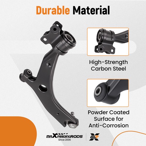 2PCS FRONT LH & RH SUSPENSION CONTROL ARMS FOR MAZDA 3 2003-2009 BK B32H-34-300 - Picture 3 of 12