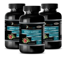 Metabolismo Booster - SOPORTE RENAL - Antioxidante Extremo - 3 Botellas 180 Cápsulas